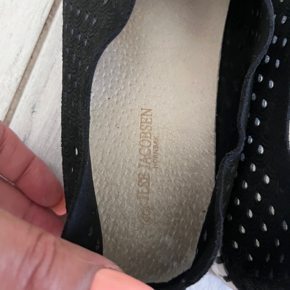 Black Ilse Jacobsen slip ons - Picture 5 of 7